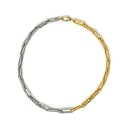 【MEJURI】ツートンカラー ネックレス Linked Two-Tone Necklace Mejuri | Jewelry | Mejuri Linked Twotone Necklace | Poshmark