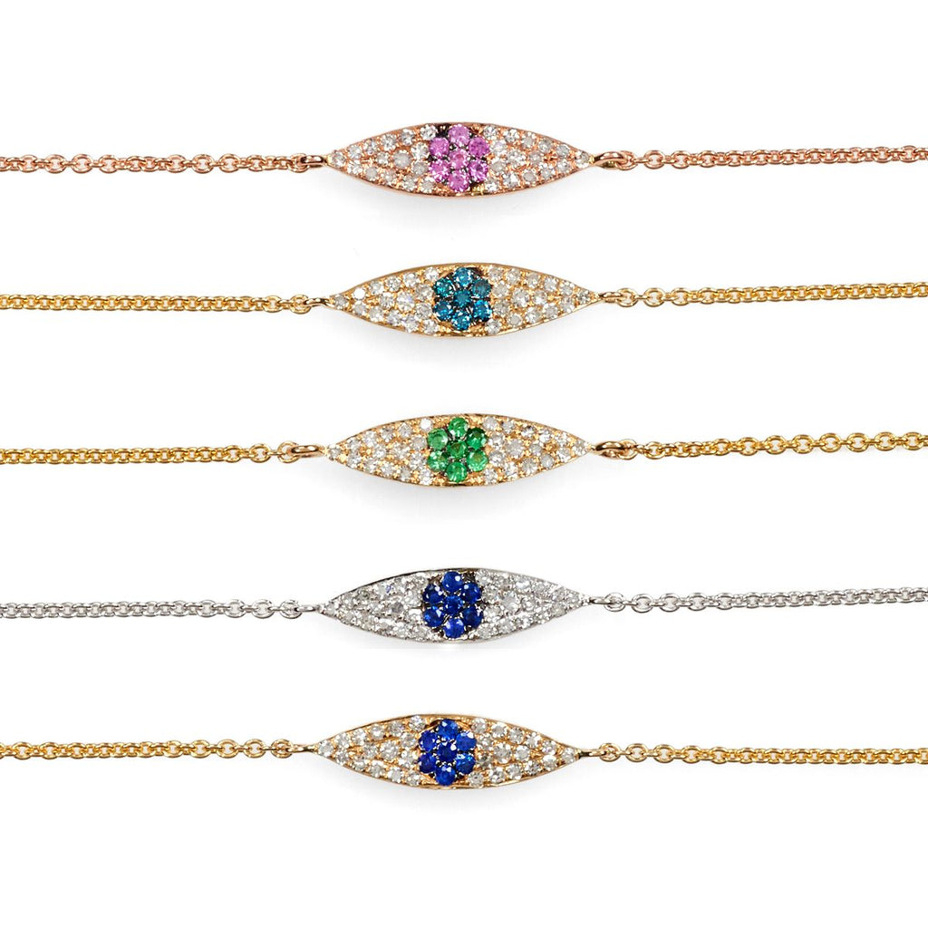 Evil Eye Bracelet JL Rocks Fine Jewelry JL Rocks