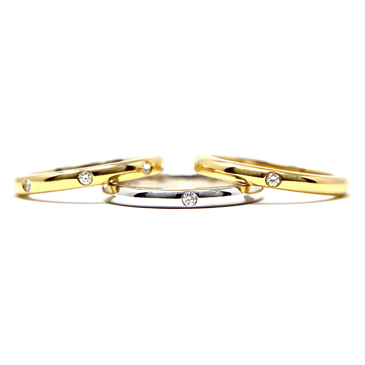 Single Diamond Rock Band Ring | JL Rocks Fine Jewelry | JL Rocks