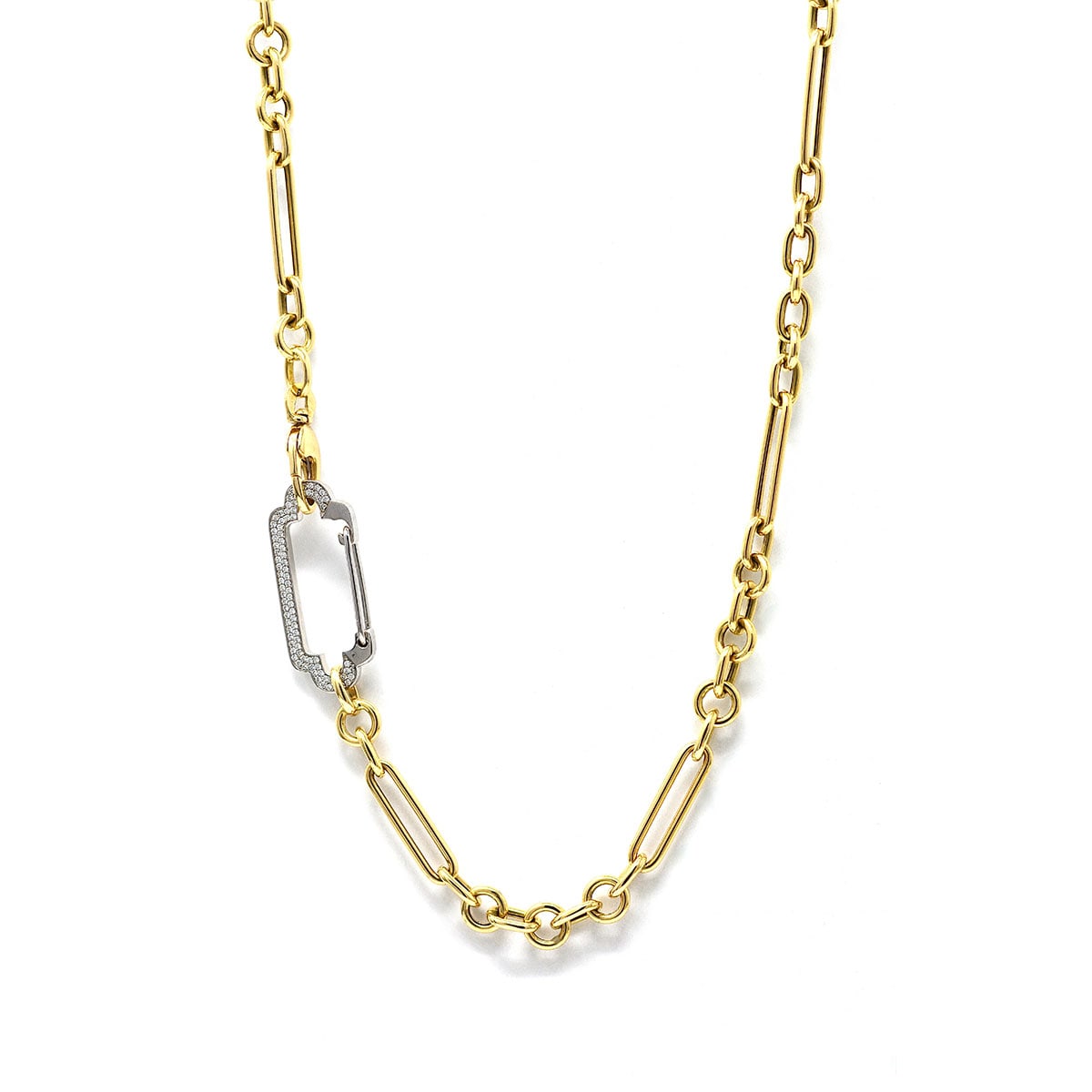 【U LAN】23FW★ [LAN ARCHIVE] 042 Cross clip chain necklace U LAN (ユーラン) - [LANARCHIVE]042クロスクリップチェーン